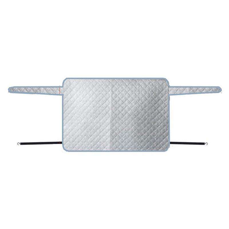 140 x 80cm Car Rear Window Thickened Sun Shield All-Weather Protective Cover(Silver)