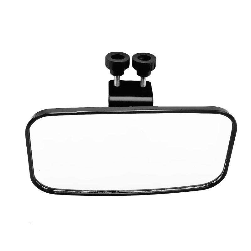 Universal Offshore Yacht Square Center Mirror Rearview Mirror Reflector(Black)