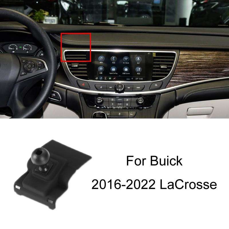 For Buick Car Special Mobile Phone Navigation Bracket Base, Model: 16-22 LaCrosse