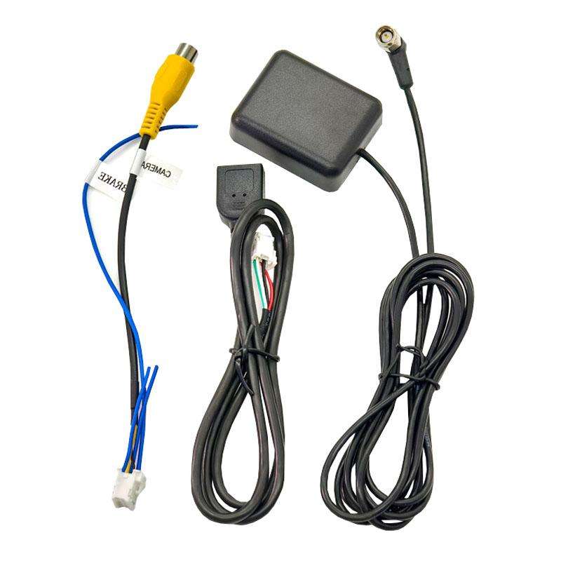 3pcs / Set Palminfo Android Navigation Cable 6-Pin GPS Antenna Reverse Rear View Wire
