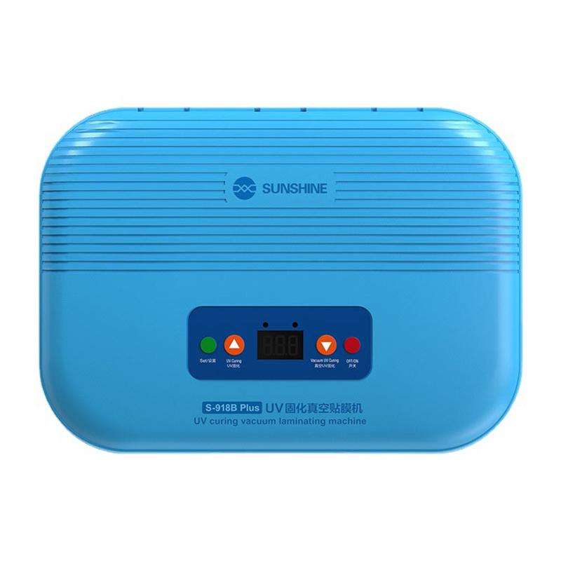 SUNSHINE S-918B Plus UV Curing Box Mobile Phone LCD Screen OCA Bonding Vacuum Laminated Machine(EU P