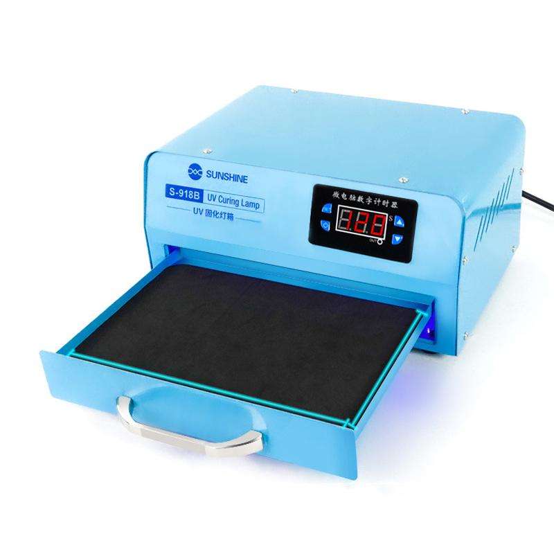 SUNSHINE S-918B UV Curing Filming Box LED High-Power UV Mobile Phone Curved Screen Optical Shadowles