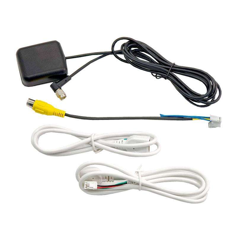 4pcs / Set Palminfo Android Navigation Cable GPS Antenna 4Pin 6Pin USB Cable Reverse Rear View Wire