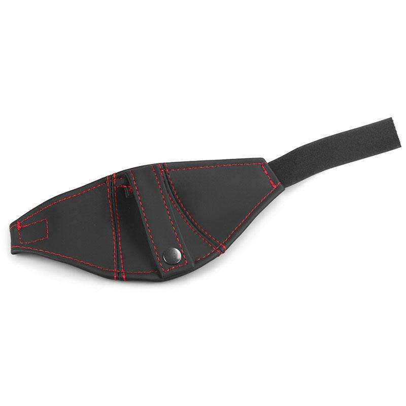 Car Seat Safety Belt Buckle Racing Car Seat Belt Limiter Guard(Fleece Red)
