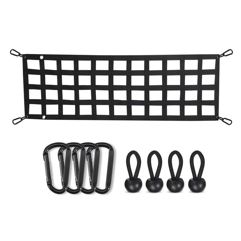 60x18 inch Heavy-Duty Pickup Truck Tailgate Cargo Net