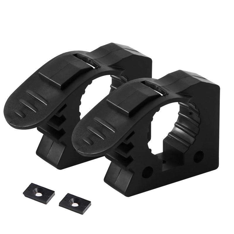 2pcs Outdoor Quick-Release Rubber Clamp Shovel Fixing Clip For Off-road Vehicle Luggage Rack Mountin