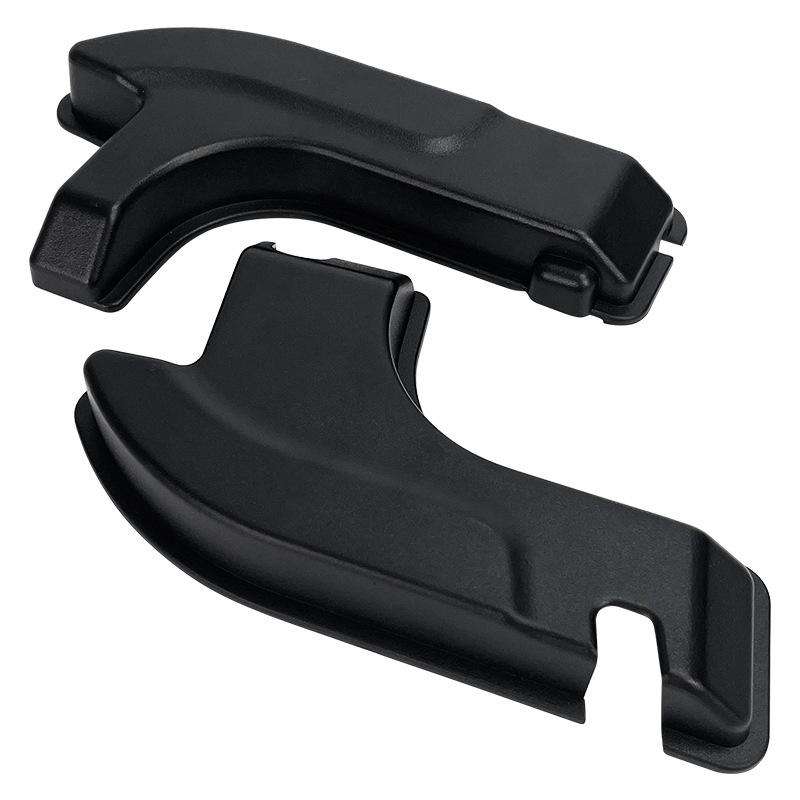 For Jeep Wrangler JL Rear Window Cable Decorative Cover(Black)