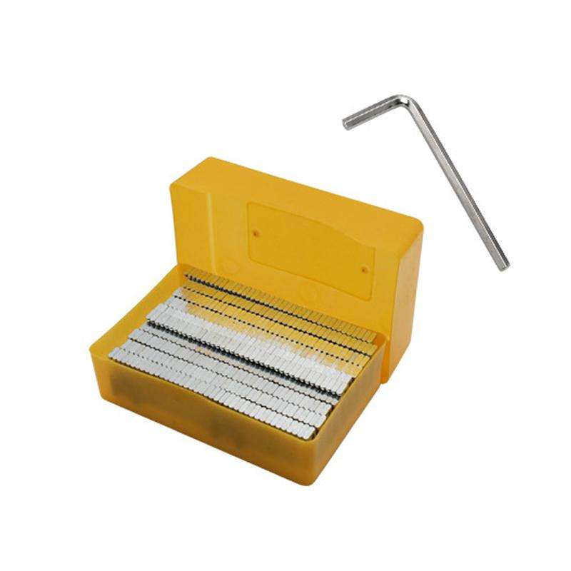 Manual Wire Trough Steel Nail Cement Nail Tool, Specifications: 18mm Steel Nails 400pcs /Box