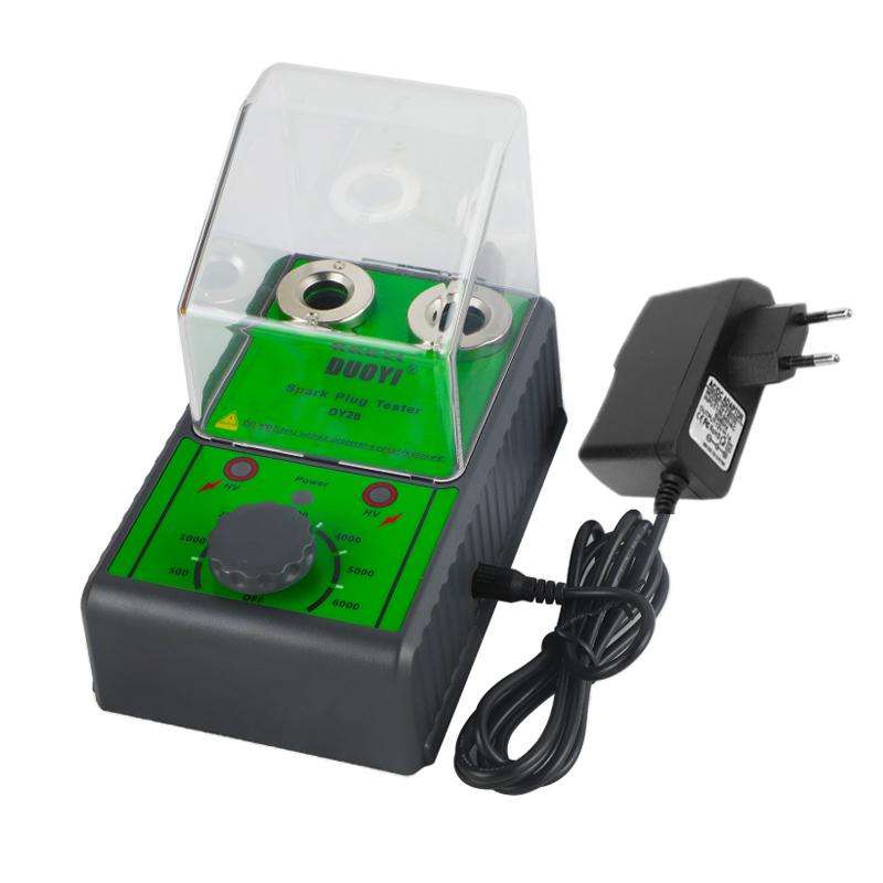 DUOYI Automobile Dual-hole Spark Plug Diagnostic Tester(EU Plug)