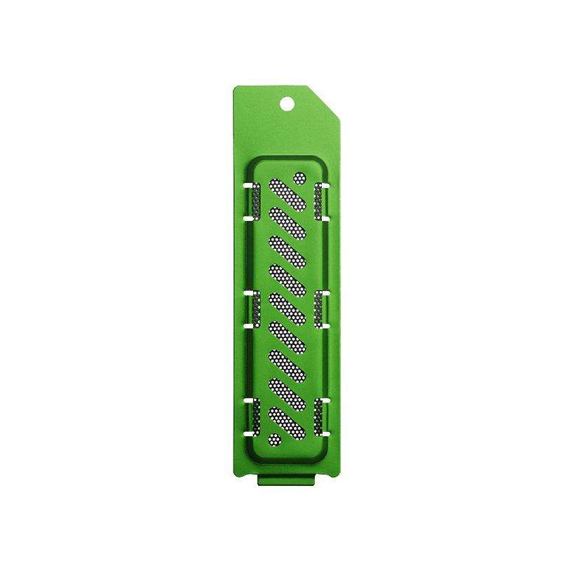 For PS5 Slim / PS5 Pro M.2 SSD Heatsink Dust Cover Expansion Slot Radiator(Green)