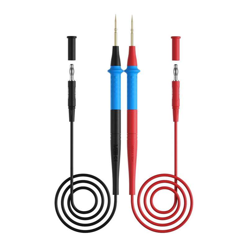 MaAnt P23A Multimeter Pens Pointed Silicone Cord Frostproof Detachable Stainless Steel Test Pen Acce