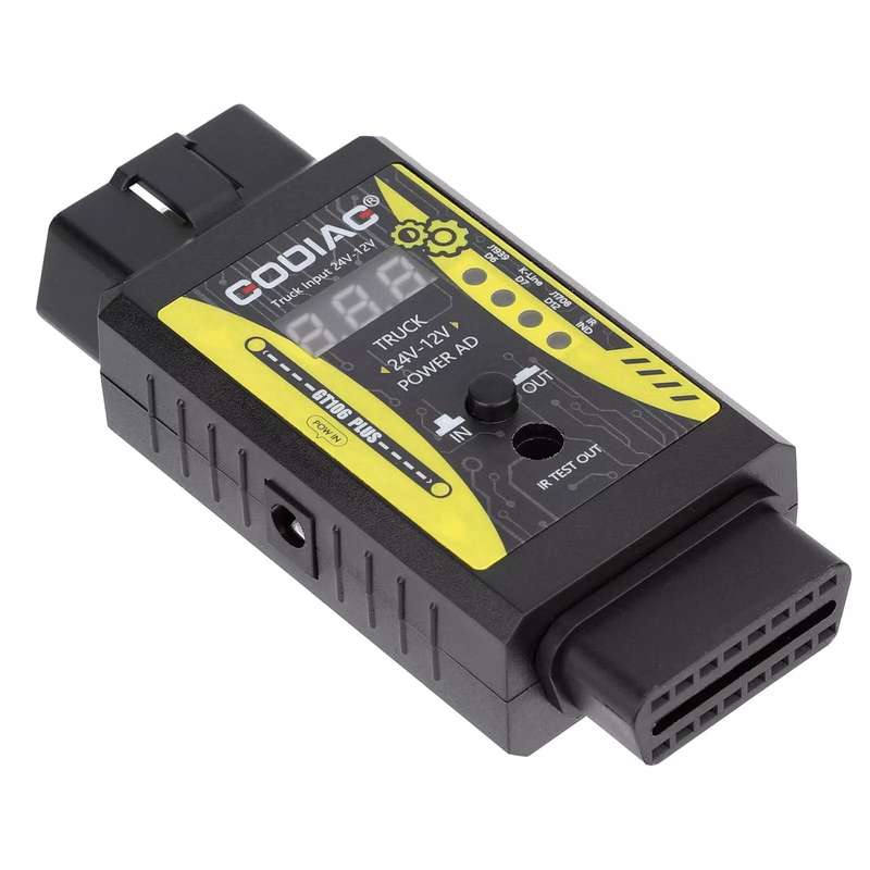 GODIAG GT106 PLUS 24V to 12V Heavy Duty Truck Adapter