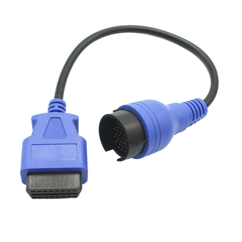 38-pin to OBD16-pin Truck Cable 38-pin OBD Adapter Cable Truck Diagnostic Connector