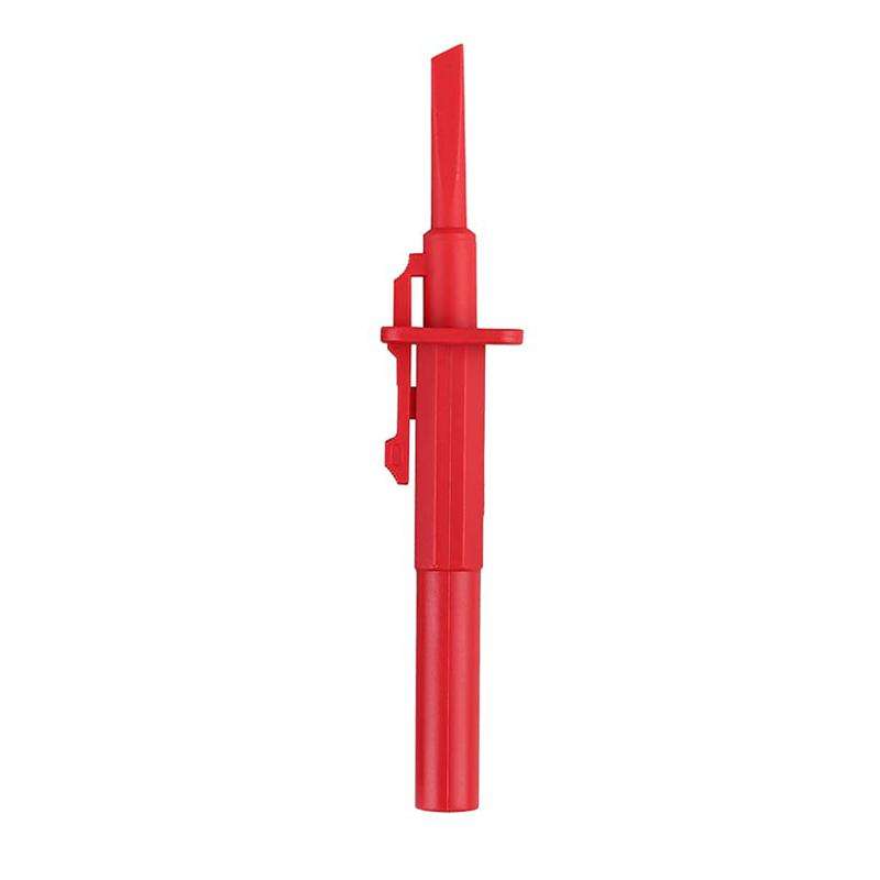 4mm Banana Jack Multimeter IC Clip Test Hook Telescopic Probe(Black)