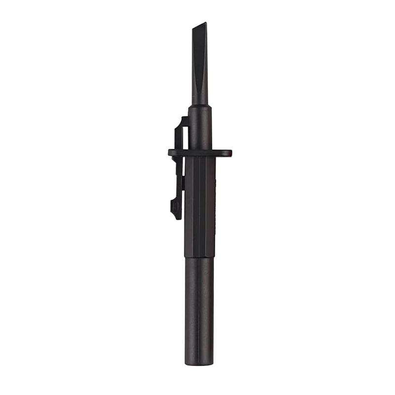 4mm Banana Jack Multimeter IC Clip Test Hook Telescopic Probe(Black)