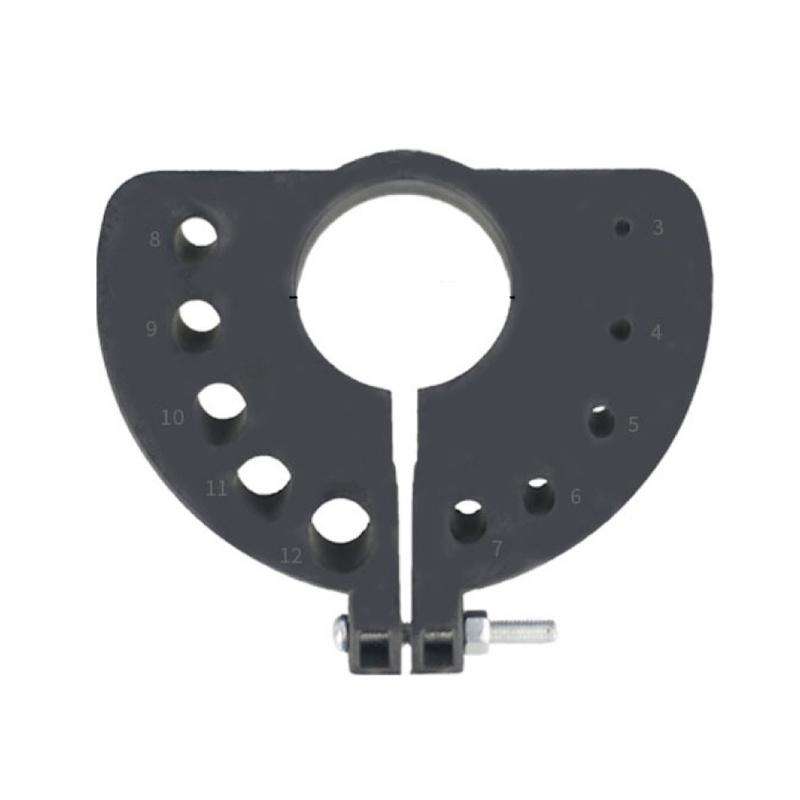 Multi-Specification Drill Bit Grinder Waste Drill Bit Sharpening Assistant Tool(Black)