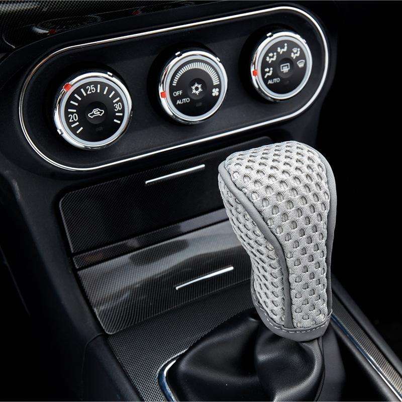 Universal Car Gearshift Cover Interior Accessories, Color: Manual Transmission Gray