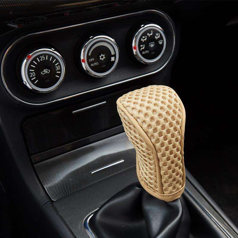 Universal Car Gearshift Cover Interior Accessories, Color: Manual Transmission Beige
