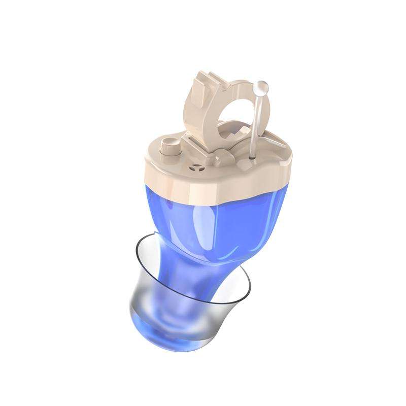 Digital Smart Noise Reduction CIC Hearing Aid Adjustable Sound Amplifier For The Elderly, Color: Lef