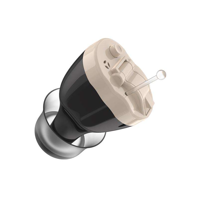 Digital Smart Noise Reduction CIC Hearing Aid Adjustable Sound Amplifier For The Elderly, Color: Rig