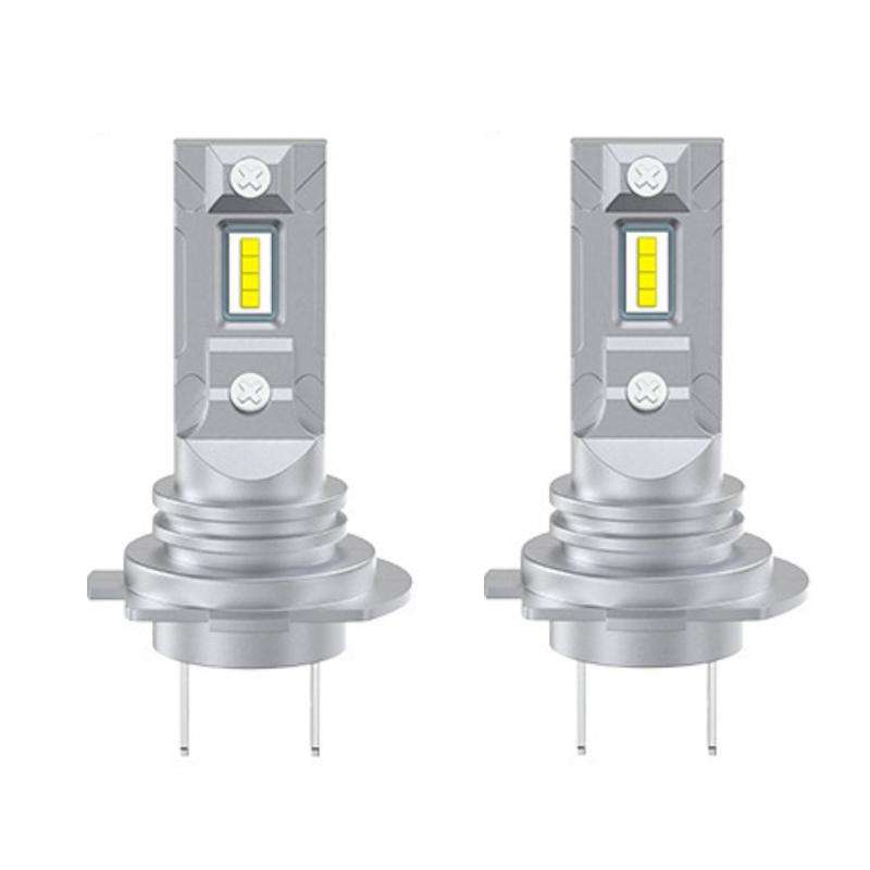 2pcs Mini 1:1 Direct Plug Car LED Headlight Bulb, Specifications: H7(White Light)