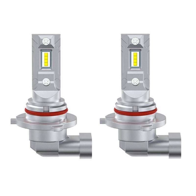 2pcs Mini 1:1 Direct Plug Car LED Headlight Bulb, Specifications: 9006(White Light)