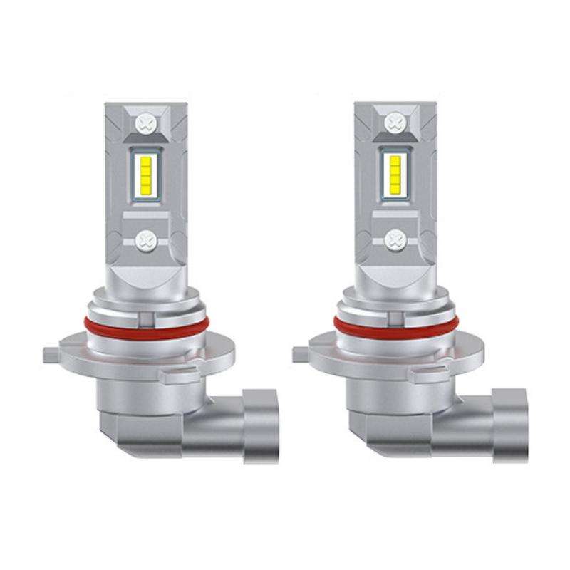 2pcs Mini 1:1 Direct Plug Car LED Headlight Bulb, Specifications: 9012(White Light)