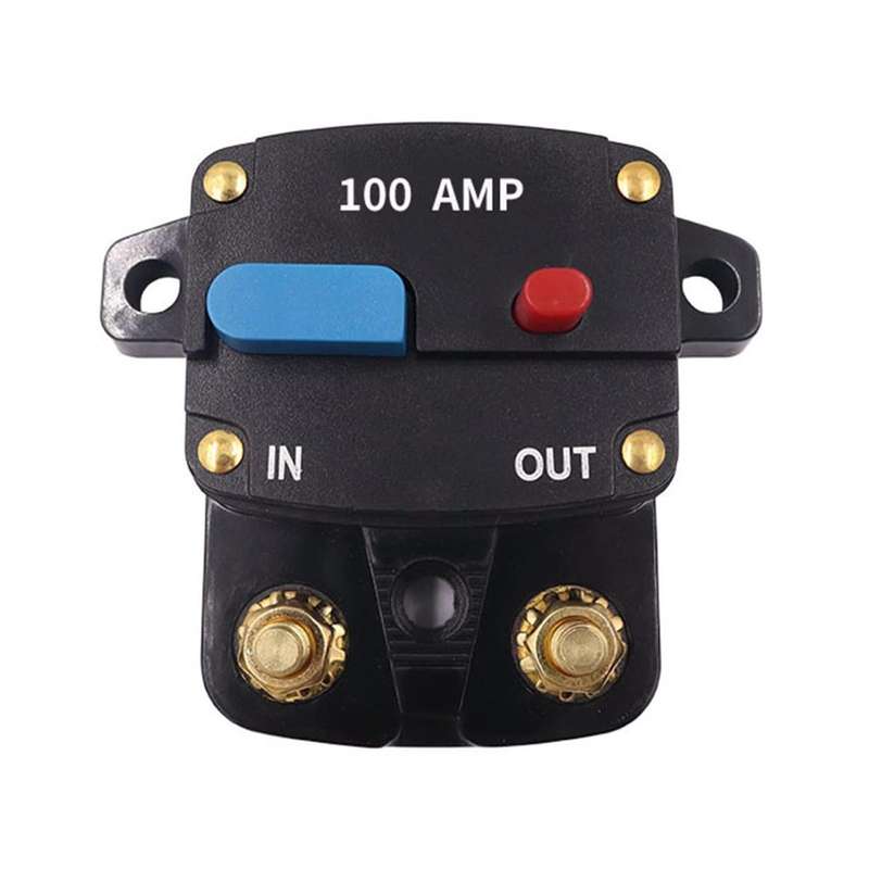100A Car Audio Recovery Fuse Switch Current Short Circuit Overload Protection Circuit Breaker