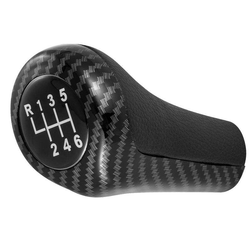 For BMW Automotive Fiber Shift Shifter Handball Header(6 Speed)