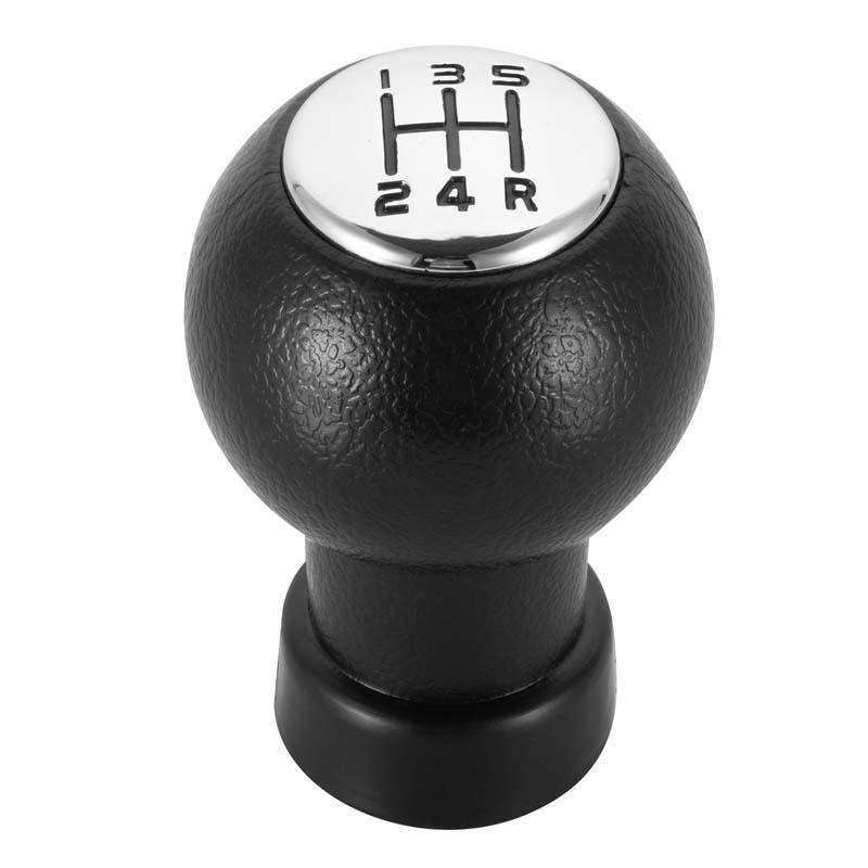 For Suzuki Car Shift Knob Hand Balls 5-Speed Gear Leader(Bright Cover With Black Lettering)