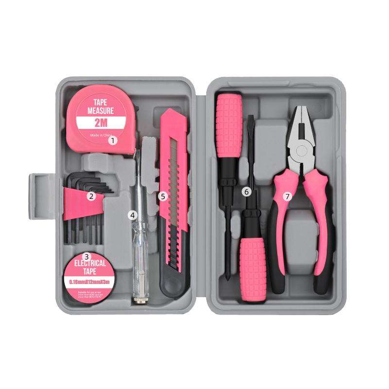 Multifunctional Home Hardware Tools Repair Hand Toolbox Combination Set, Style: 13pcs /Set Cutter Mo