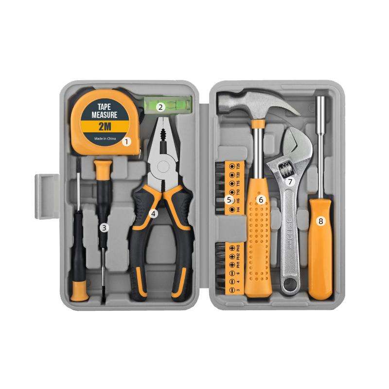 Multifunctional Home Hardware Tools Repair Hand Toolbox Combination Set, Style: 20pcs /Set Upgrade Y