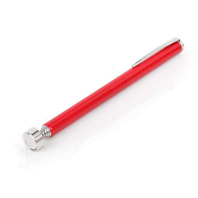 Telescopic Magnetic Picker Magnetic Rod Auto Repair Tool Metal Picker, Spec: Metal 5LB Red