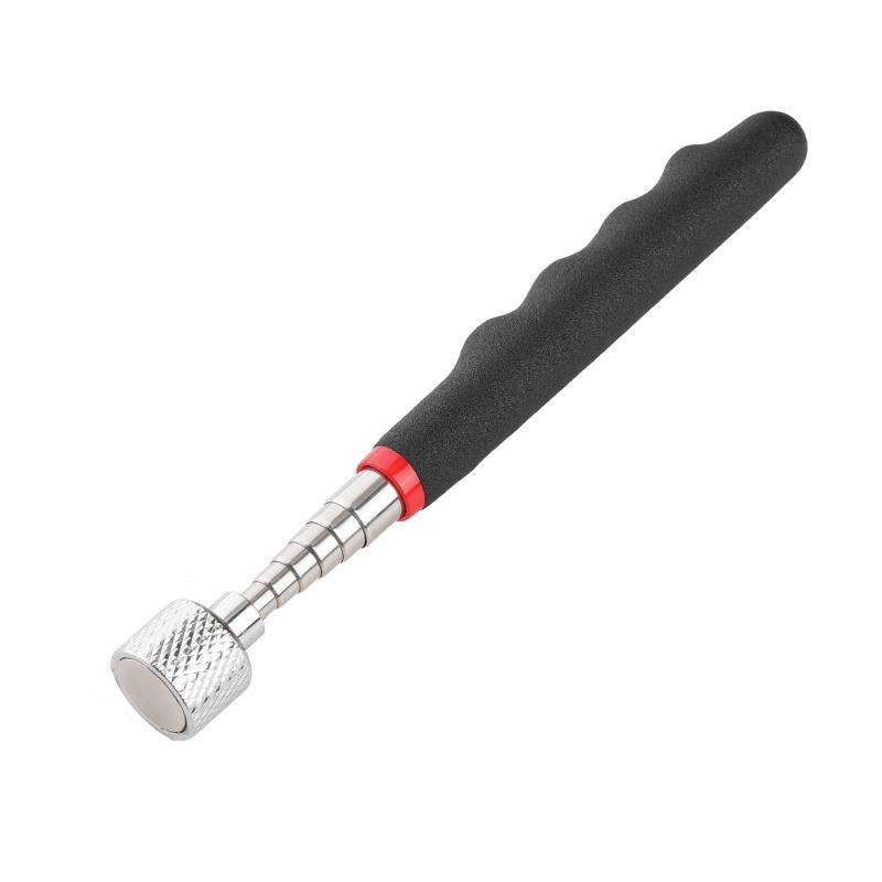 Telescopic Magnetic Picker Magnetic Rod Auto Repair Tool Metal Picker, Spec: Two-color Knurling 16LB