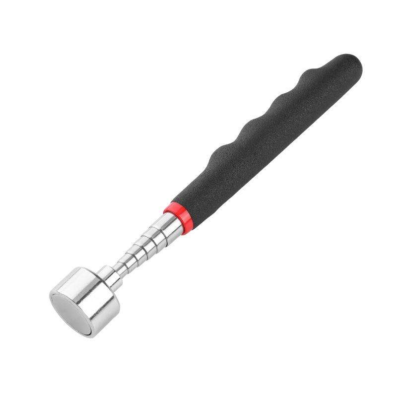 Telescopic Magnetic Picker Magnetic Rod Auto Repair Tool Metal Picker, Spec: Two-color Glossy 25LB