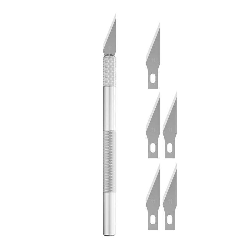 MaAnt M077 6 In 1 Cell Phone Repair Rear Cover Removal Artistic Carving Knife Shovel Glue Knife