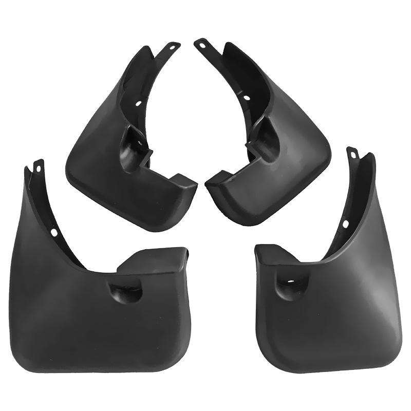 For 2006-2012 Toyota RAV4 2.0L Car Tire Soft Rubber Mudguard(Black)