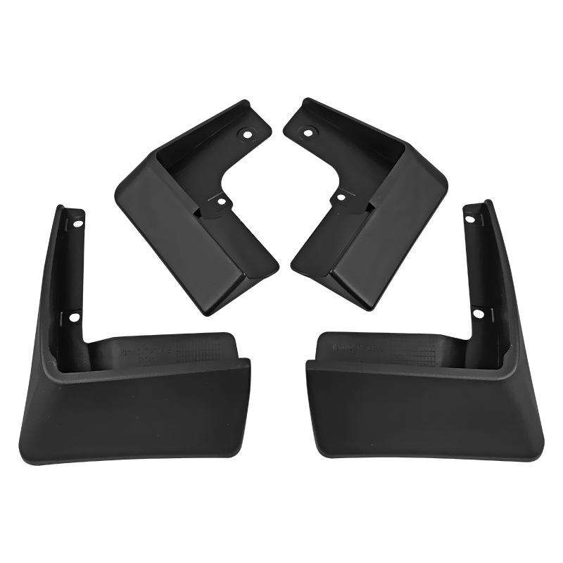 For 2010-2015 Toyota Prius Car Tire Soft Rubber Mudguard(Black)