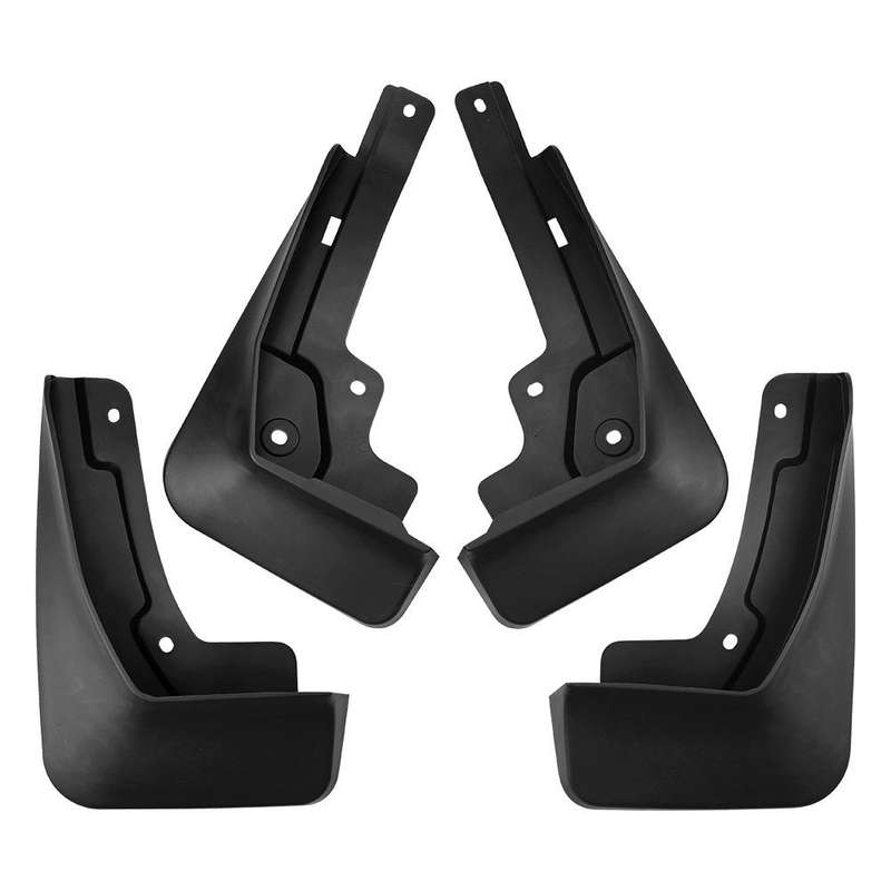 For 2019-2024 Chevrolet Blazer Car Tire Soft Rubber Mudguard(Black)