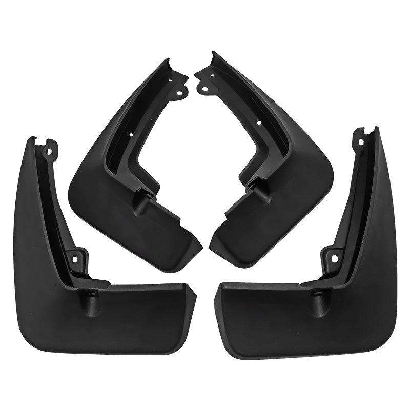 For 2019-2020 Renault Captur Car Tire Soft Rubber Mudguard(Black)