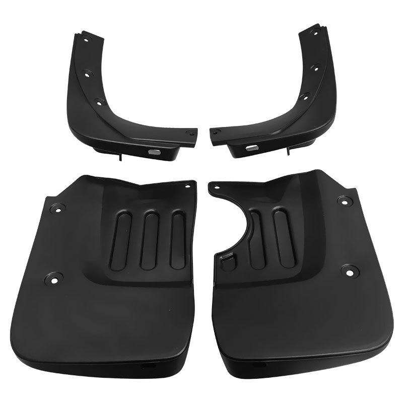 For Nissan NV350 Car Tire Soft Mudguard(Black)