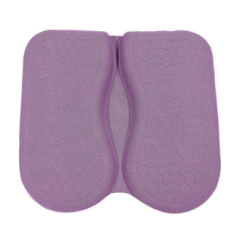 45x42x3.5cm Car Honeycomb Gel Seat Cushion Breathable Ice Silk Cushion(Purple)