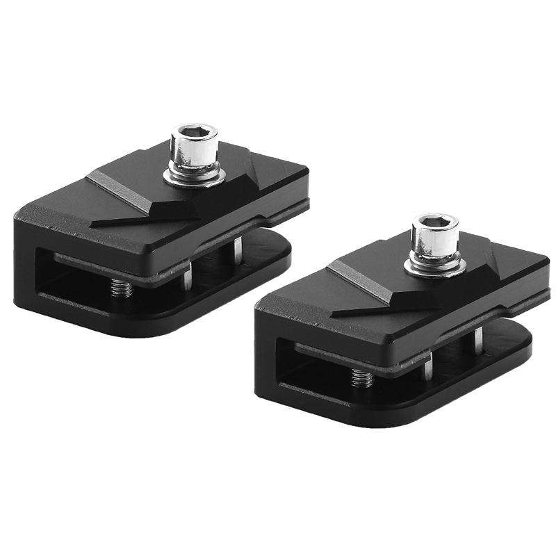 1pair For Trucks SUVs Car Adjustable Aluminum Pillar Cover LED Work Light Pod Mounting Bracket Kit