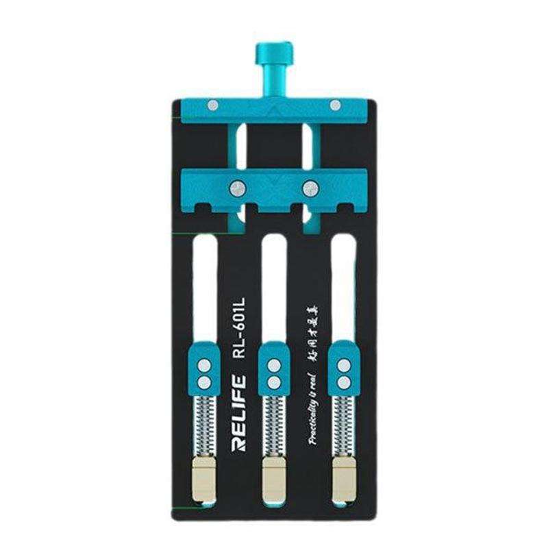 RELIFE RL-601L Mobile Phone Repair Mainboard Multi-Use Card Holder Chip Dual-Axis Fixed Card Slot