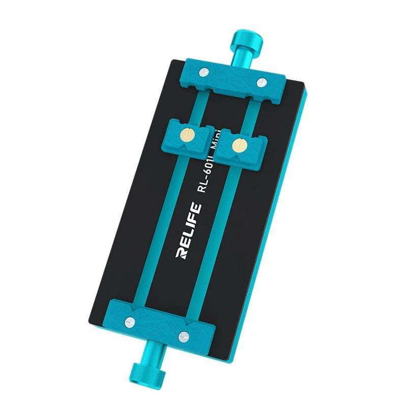 RELIFE RL-601L Mini Rotary Mobile Phone Motherboard Repair Multi-Use Card Holder High Temperature Re