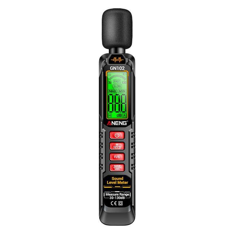 ANENG Sound Decibel Tester Volume Sound Level Noise Meter(No Battery)