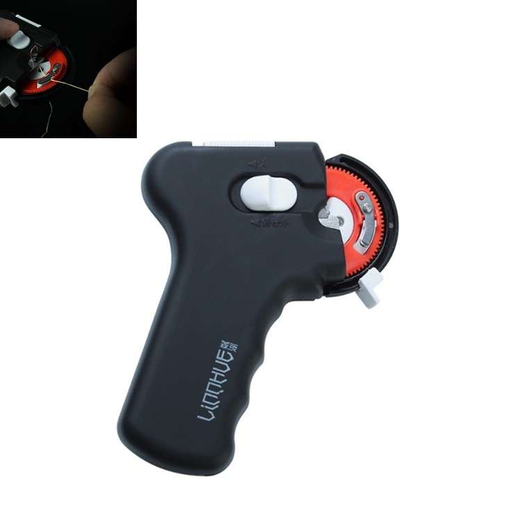 LINHU Automatic Hooking Device Multifunctional Hooking Device Electric Knotting Device, Style:Long H