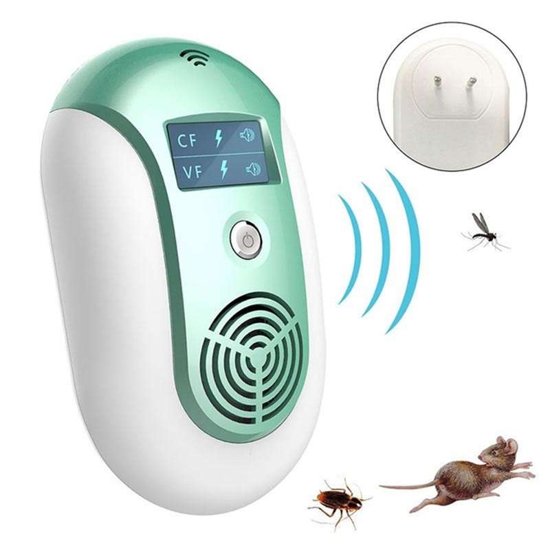 Electronic Pest Control Ultrasonic Pest Repeller(Red)