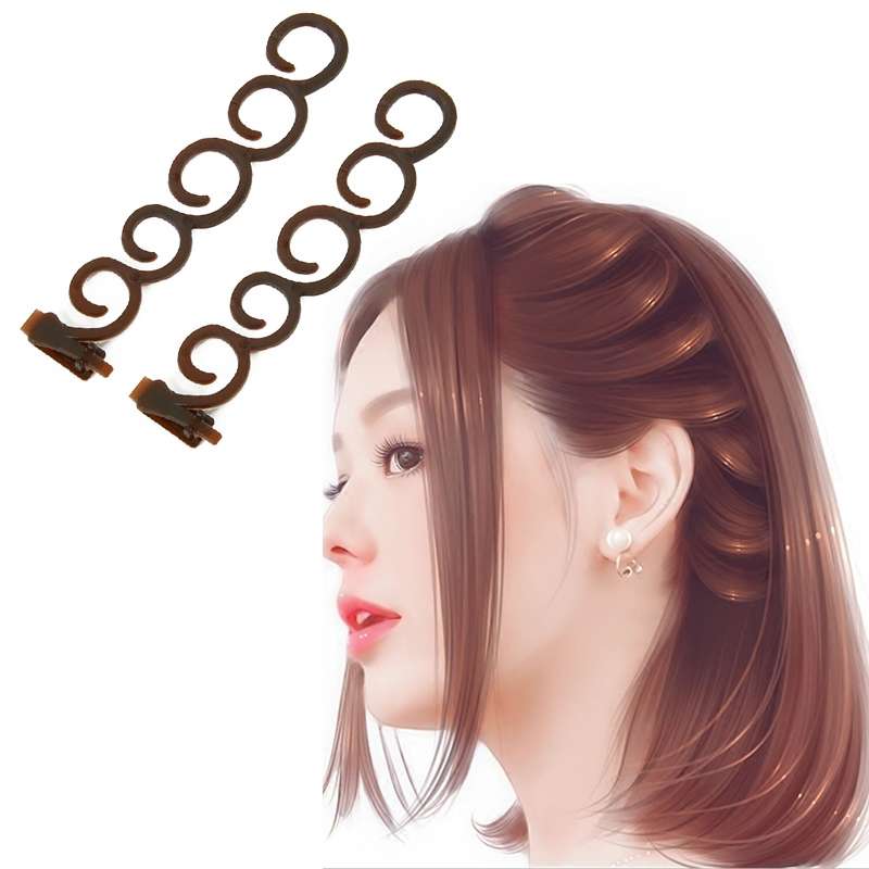 Elegance Hair Braider Flower Magic Hair Clip Queue Twist Plait Hairstyle Styling Accessories,Size:13