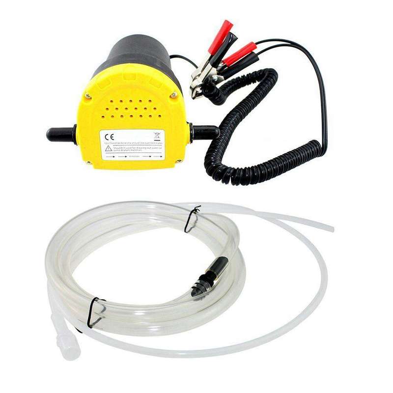 12V 60W Oil / Crude Oil Fluid Sump Extractor Scavenge Exchange Transfer Pump Suction Transfer Pump +